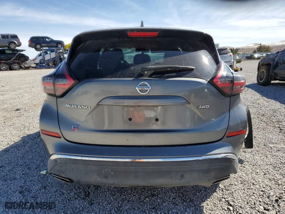 2021 Nissan Murano S with VIN 5N1AZ2AS8MC145728, listed as a Copart auction lot 46331085 with 69,863 mi miles and Salvage Title. Bid and sale history available at carsss.com. Image 6.