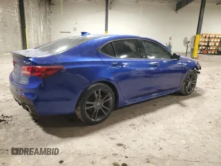 2019 Acura TLX w/Advance Pkg with VIN 19UUB3F82KA801294, listed as a Copart auction lot 89244275 with 118,541 mi miles and Salvage Title. Bid and sale history available at carsss.com. Image 3.