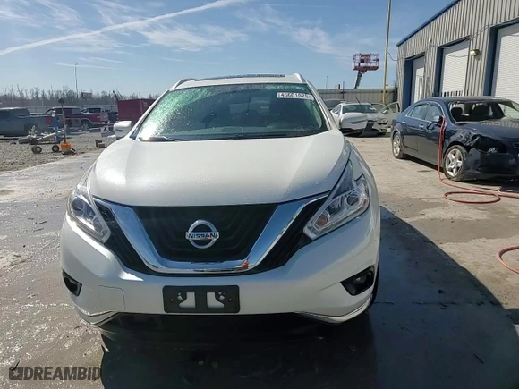 2018 Nissan Murano SL with VIN 5N1AZ2MH7JN182673, listed as a Copart auction lot 46601025 with 44,339 mi miles and Salvage Title. Bid and sale history available at carsss.com. Image 14.