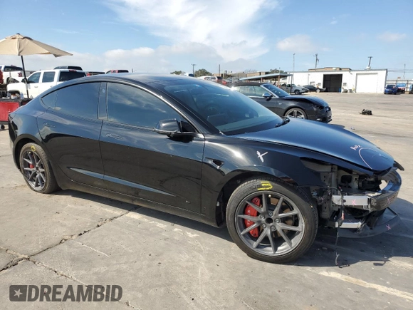 2023 Tesla Model 3 z VIN 5YJ3E1EA0PF619151, wystawiony jako Copart lot #72645774 z przebiegiem 17 725 mil mil oraz Szkoda całkowita • Salvage title. Historia ofert i sprzedaży dostępna na DreamBid. Obrazek 4.