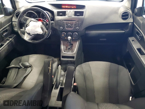 2012 Mazda 5 Touring with VIN JM1CW2CL1C0110282, listed as a Copart auction lot 69524284 with 108,872 mi miles and Salvage Title. Bid and sale history available at DreamBid. Image 8.