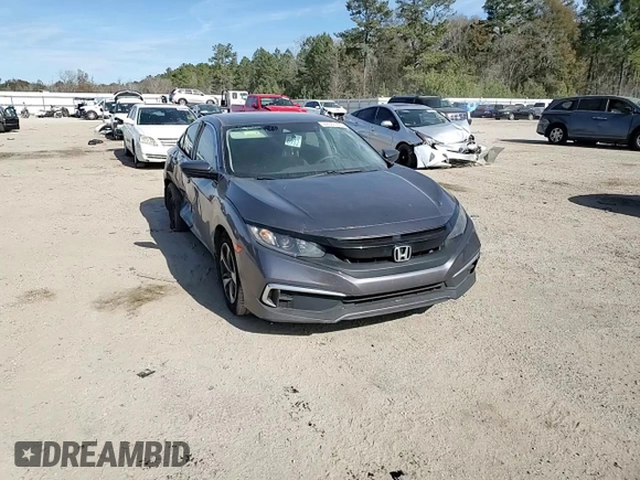 2019 Honda Civic Sedan LX with VIN 19XFC2F65KE032073, listed as a Copart auction lot 88351745 with 136,207 mi miles and Salvage Title. Bid and sale history available at carsss.com. Image 10.