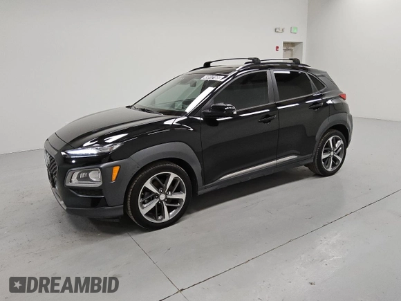 2020 Hyundai Kona Ultimate with VIN KM8K5CA53LU522829, listed as a Copart auction lot 49912165 with 33,995 mi miles and Clean Title. Bid and sale history available at carsss.com. Image 1.
