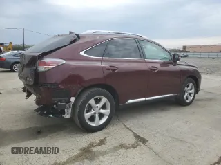 2015 Lexus RX 350 with VIN 2T2BK1BA1FC295585, listed as a Copart auction lot 52900495 with 78,037 mi miles and Salvage Title. Bid and sale history available at DreamBid. Image 3.