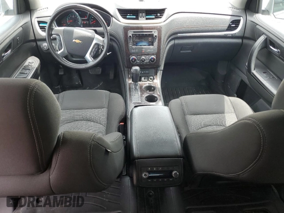 2016 Chevrolet Traverse LT with VIN 1GNKRGKD5GJ227252, listed as a Copart auction lot 58019765 with 93,750 mi miles and Salvage title. Bid and sale history available at DreamBid. Image 8.