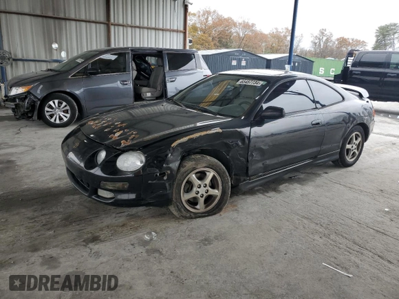 1999 Toyota Celica GT with VIN JT2DG02T5X0057530, listed as a Copart auction lot 43446095 with 347,463 mi miles and Salvage Title. Bid and sale history available at carsss.com. Image 1.