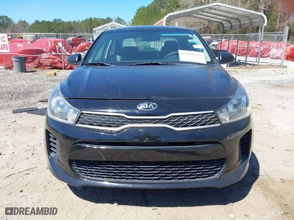 2018 Kia Rio LX with VIN 3KPA24AB5JE067143, listed as a IAAI auction lot 41445449 with 81,616 mi miles. Bid and sale history available at carsss.com. Image 11.