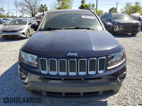 2015 Jeep Compass High Altitude Edition with VIN 1C4NJCEA7FD296139, listed as a Copart auction lot 50287945 with 65,900 mi miles and Salvage Title. Bid and sale history available at carsss.com. Image 5.