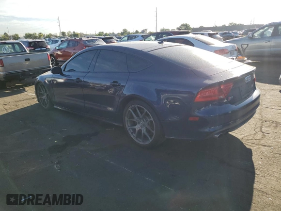 2014 Audi S7 Prestige with VIN WAUW2AFC2EN095373, listed as a Copart auction lot 60253834 with 104,657 mi miles and Clean Title. Bid and sale history available at carsss.com. Image 2.