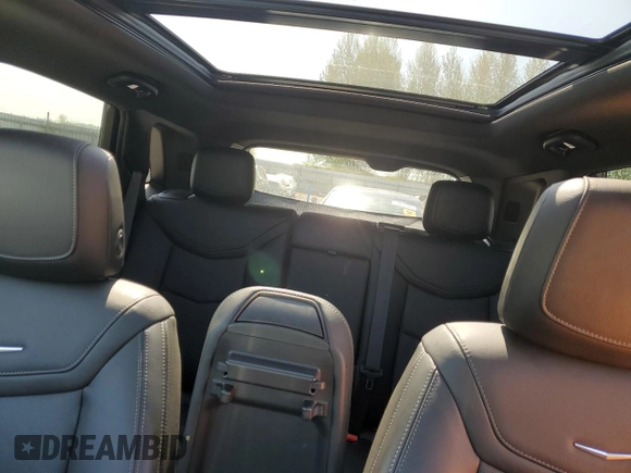 2021 Cadillac XT5 AWD Sport with VIN 1GYKNGRS3MZ176043, listed as a Copart auction lot 49822445 with 44,347 mi miles and Salvage title. Bid and sale history available at DreamBid. Image 10.