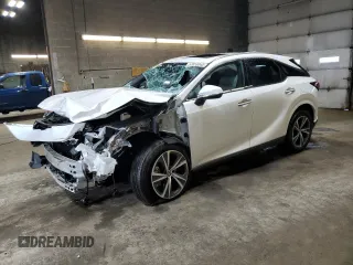 2024 Lexus RX 350 z VIN 2T2BAMCA9RC069673, wystawiony jako Copart lot #57853045 z przebiegiem 11 173 mil mil oraz Szkoda całkowita • Salvage title. Historia ofert i sprzedaży dostępna na DreamBid. Obrazek 1.