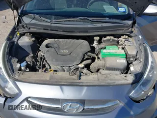 2016 Hyundai Accent SE with VIN KMHCT5AE8GU247843, listed as a IAAI auction lot 41672555 with 121,510 mi miles. Bid and sale history available at carsss.com. Image 10.