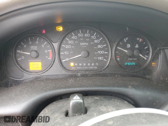 2000 Oldsmobile Silhouette Premiere Edition z VIN 1GHDX13E5YD208125, wystawiony jako Copart lot #78974524 z przebiegiem 216 526 mil mil oraz Szkody całkowita. Historia ofert i sprzedaży dostępna na DreamBid. Obrazek 9.