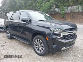 2024 Chevrolet Tahoe LT z VIN 1GNSKNKD0RR222893, wystawiony jako IAAI lot #42691122 z przebiegiem 37 069 mil mil oraz . Historia ofert i sprzedaży dostępna na DreamBid. Obrazek 1.