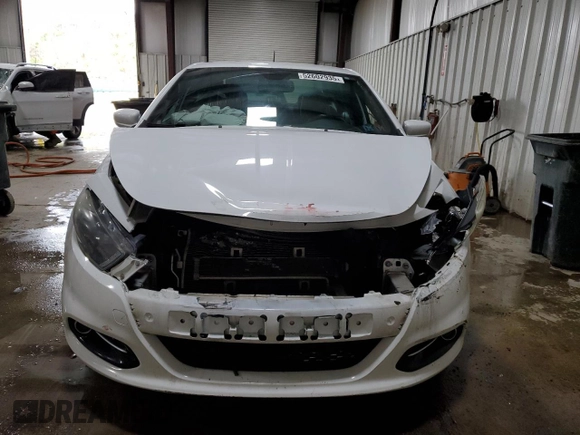 2015 Dodge Dart SXT with VIN 1C3CDFBB8FD119181, listed as a Copart auction lot 52602935 with 129,300 mi miles and Salvage Title. Bid and sale history available at carsss.com. Image 5.