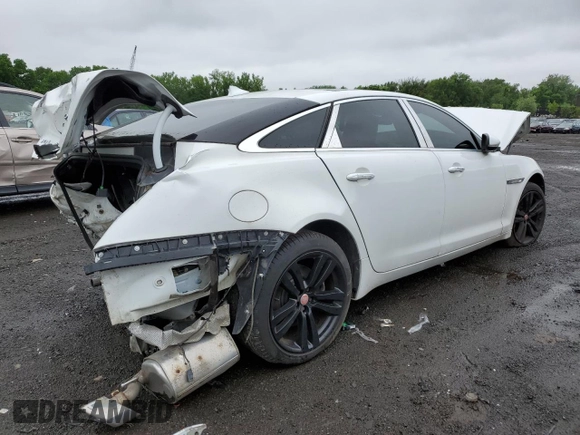 2013 Jaguar XJ Portfolio with VIN SAJWJ2GD6D8V49917, listed as a Copart auction lot 59896475 with Not provided miles and Salvage title. Bid and sale history available at DreamBid. Image 3.