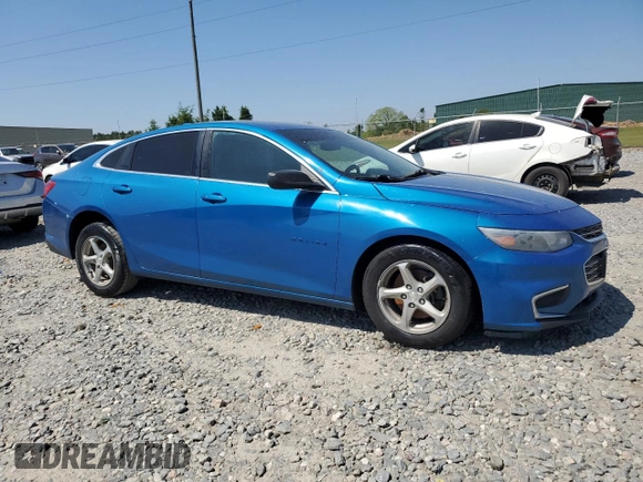 2016 Chevrolet Malibu LS z VIN 1G1ZB5ST9GF239360, wystawiony jako Copart lot #51888915 z przebiegiem 167 405 mil mil oraz Szkody całkowita. Historia ofert i sprzedaży dostępna na DreamBid. Obrazek 4.