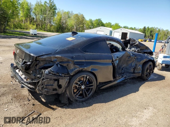 2018 BMW 4 Series 430i xDrive with VIN WBA4W5C53JAA49936, listed as a Copart auction lot 57306505 with Not provided miles and Salvage title. Bid and sale history available at DreamBid. Image 3.