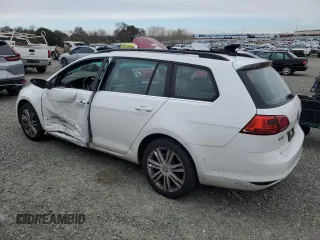 2015 Volkswagen Golf SportWagen TDI S with VIN 3VWCA7AU0FM510596, listed as a Copart auction lot 44851065 with 98,858 mi miles and Salvage Title. Bid and sale history available at carsss.com. Image 2.