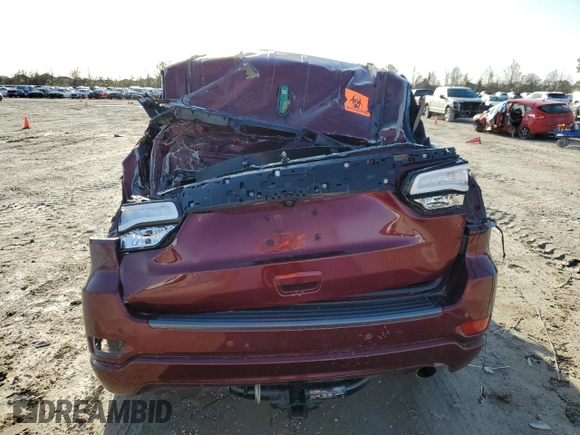2021 Jeep Grand Cherokee 80th Anniversary с VIN 1C4RJEBG2MC538702, выставлен на аукционе Copart как лот 47698475 с пробегом 79 429 миль миль и На запчасти • Non repairable. История ставок и продаж доступна на DreamBid. Изображение 6.