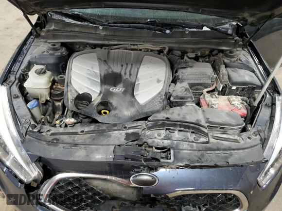 2014 Kia Cadenza Premium with VIN KNALN4D70E5124466, listed as a Copart auction lot 82614644 with 175,296 mi miles and Salvage Title. Bid and sale history available at carsss.com. Image 11.