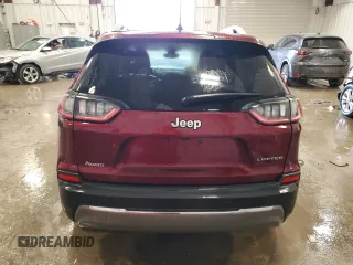 2020 Jeep Cherokee Limited with VIN 1C4PJLDB8LD653181, listed as a Copart auction lot 43657925 with 0 mi miles and Clean Title. Bid and sale history available at carsss.com. Image 6.