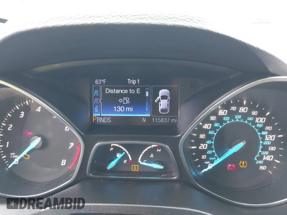 2013 Ford Escape SEL with VIN 1FMCU9H9XDUB61880, listed as a IAAI auction lot 42271136 with 115,837 mi miles and . Bid and sale history available at DreamBid. Image 7.
