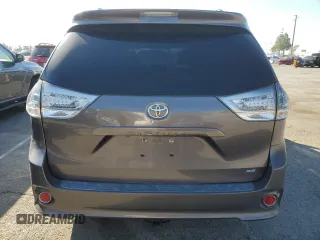 2012 Toyota Sienna SE with VIN 5TDXK3DC5CS226793, listed as a Copart auction lot 46848205 with 135,291 mi miles and Salvage title. Bid and sale history available at DreamBid. Image 6.