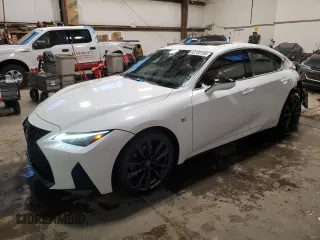 2023 Lexus IS 300 F Sport z VIN JTHG81F22P5052621, wystawiony jako Copart lot #42732155 z przebiegiem 11 136 mil mil oraz Szkoda całkowita • Salvage title. Historia ofert i sprzedaży dostępna na DreamBid. Obrazek 1.