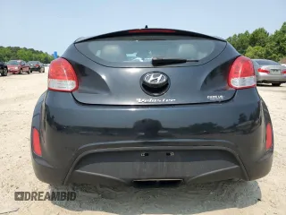 2013 Hyundai Veloster w/Black Int with VIN KMHTC6AD7DU134443, listed as a Copart auction lot 59295275 with 137,106 mi miles and Salvage title. Bid and sale history available at DreamBid. Image 6.