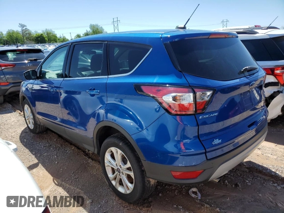 2017 Ford Escape SE with VIN 1FMCU0GD7HUE92097, listed as a Copart auction lot 55050075 with 72,200 mi miles and Clean Title. Bid and sale history available at carsss.com. Image 2.