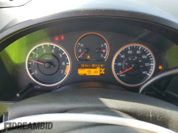 2011 Nissan Titan S z VIN 1N6AA0CJ1BN306259, wystawiony jako Copart lot #51219955 z przebiegiem 75 741 mil mil oraz Szkoda całkowita • Salvage title. Historia ofert i sprzedaży dostępna na DreamBid. Obrazek 9.