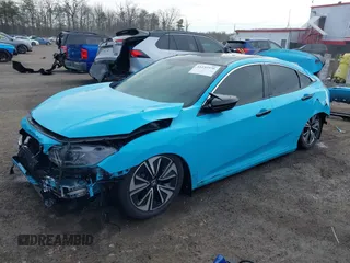 2017 Honda Civic Sedan EX-L with VIN 19XFC1F70HE202268, listed as a IAAI auction lot 41232570 with 81,893 mi miles. Bid and sale history available at carsss.com. Image 18.