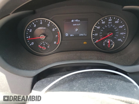 2019 Kia Stinger with VIN KNAE15LA9K6067794, listed as a Copart auction lot 53731455 with 37,817 mi miles and Non Repairable. Bid and sale history available at DreamBid. Image 9.
