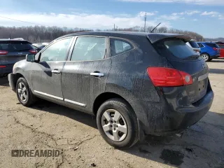 2013 Nissan Rogue S with VIN JN8AS5MVXDW661091, listed as a Copart auction lot 46989145 with 113,261 mi miles and Salvage Title. Bid and sale history available at DreamBid. Image 2.