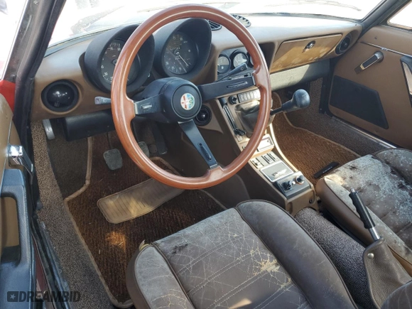 1982 Alfa Romeo Alfa Romeo Veloce with VIN ZARBA5416C1014866, listed as a Copart auction lot 74581864 with 26,202 mi miles and Salvage Title. Bid and sale history available at carsss.com. Image 8.