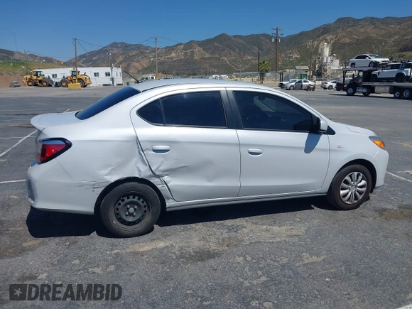 2022 Mitsubishi Mirage ES с VIN ML32FUFJ7NHF09676, выставлен на аукционе IAAI как лот 42298981 с пробегом 50 026 миль миль и . История ставок и продаж доступна на DreamBid. Изображение 13.