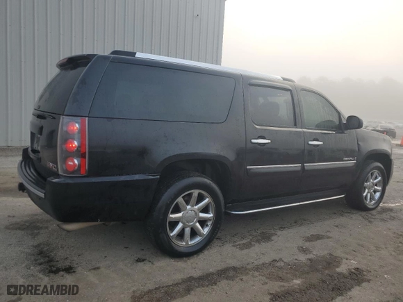 2008 GMC Yukon XL Denali with VIN 1GKFK66868J151763, listed as a Copart auction lot 60243464 with 214,836 mi miles and Salvage Title. Bid and sale history available at carsss.com. Image 3.