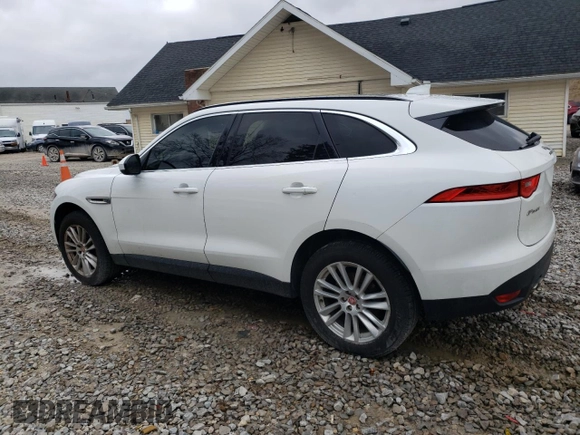2017 Jaguar F-PACE 20d Prestige with VIN SADCK2BN5HA088971, listed as a Copart auction lot 48762265 with 96,548 mi miles and Clean Title. Bid and sale history available at carsss.com. Image 2.