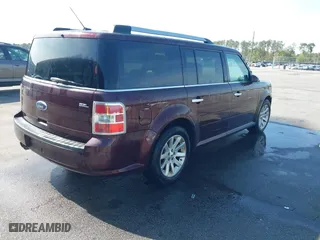 2011 Ford Flex SEL with VIN 2FMGK5CC2BBD10031, listed as a IAAI auction lot 41916712 with 172,990 mi miles. Bid and sale history available at carsss.com. Image 4.
