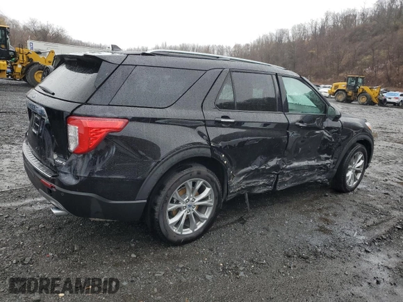2024 Ford Explorer Limited with VIN 1FMSK8FH4RGA30066, listed as a Copart auction lot 47776245 with 15,787 mi miles and Clean Title. Bid and sale history available at carsss.com. Image 3.