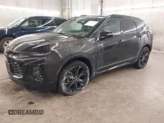 2022 Chevrolet Blazer RS with VIN 3GNKBKRS8NS175932, listed as a IAAI auction lot 42316803 with 46,960 mi miles and . Bid and sale history available at DreamBid. Image 2.