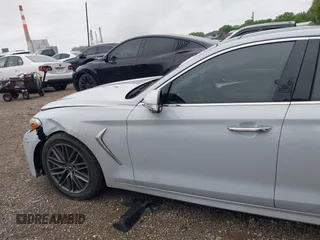 2019 Genesis G70 Advanced z VIN KMTG44LA4KU025432, wystawiony jako IAAI lot #42314340 z przebiegiem 109 629 mil mil oraz . Historia ofert i sprzedaży dostępna na DreamBid. Obrazek 14.