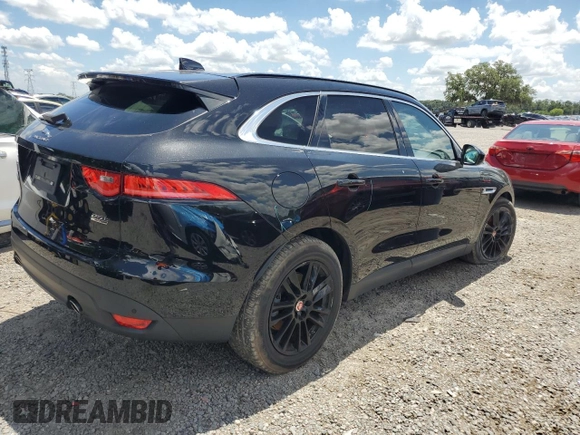 2019 Jaguar F-Pace 25t Prestige with VIN SADCK2FX4KA358775, listed as a Copart auction lot 61371745 with 79,775 mi miles and Non repairable. Bid and sale history available at DreamBid. Image 3.