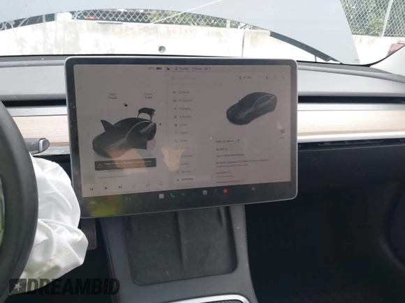 2023 Tesla Model 3 with VIN 5YJ3E1EA4PF705949, listed as a IAAI auction lot 42336682 with 88,056 mi miles and . Bid and sale history available at DreamBid. Image 18.