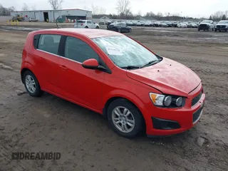 2013 Chevrolet Sonic LT with VIN 1G1JC6SB2D4179193, listed as a IAAI auction lot 41764370 with 201,073 mi miles. Bid and sale history available at carsss.com. Image 1.