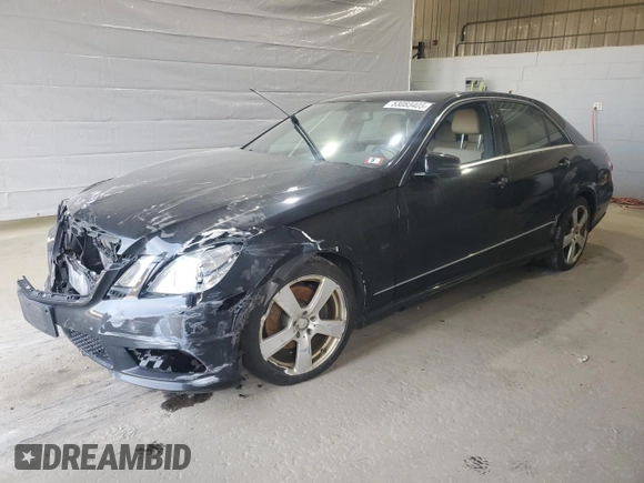 2011 Mercedes-Benz E 350 Luxury with VIN WDDHF8HBXBA452949, listed as a Copart auction lot 53083405 with 147,509 mi miles and Salvage title. Bid and sale history available at DreamBid. Image 1.