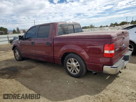 2005 Ford F-150 XLT with VIN 1FTPW12545KE95908, listed as a Copart auction lot 78095284 with 189,585 mi miles and Clean title. Bid and sale history available at DreamBid. Image 2.