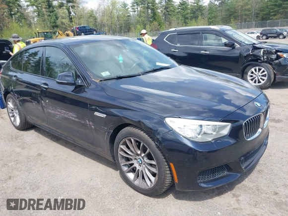 2014 BMW 5 Series 535i Gran Turismo xDrive with VIN WBA5M4C52ED183844, listed as a IAAI auction lot 42227214 with 104,098 mi miles and . Bid and sale history available at DreamBid. Image 1.