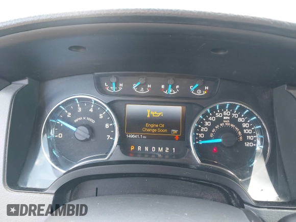 2013 Ford F-150 XL with VIN 1FTEX1CM0DFB14833, listed as a IAAI auction lot 41722377 with 149,641 mi miles. Bid and sale history available at carsss.com. Image 7.